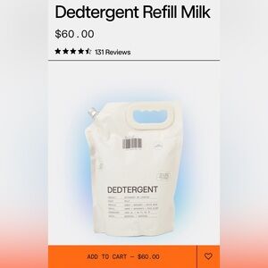 Dedcool Dedtergent Milk Refill New